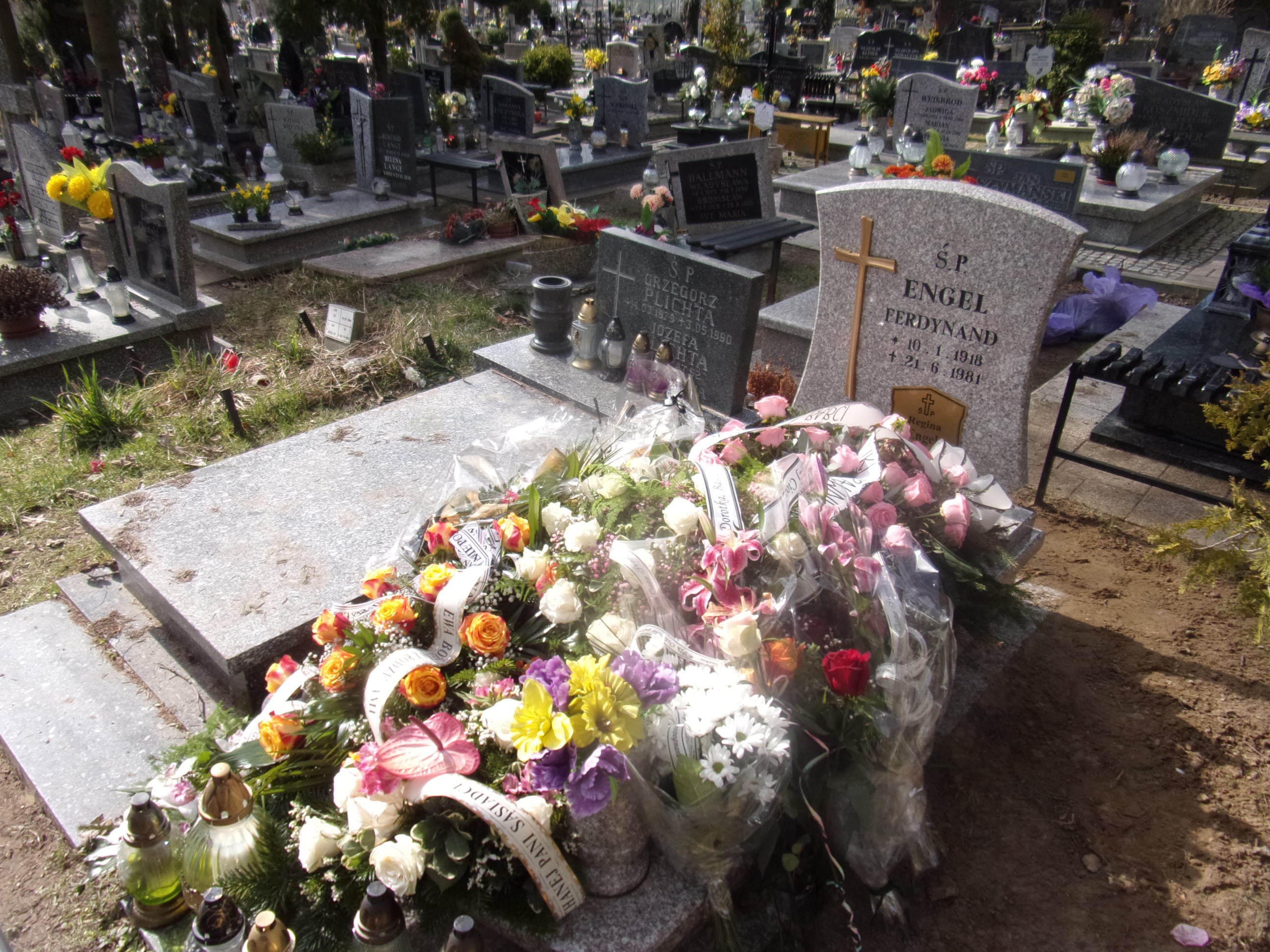 Grób REGINA ENGEL