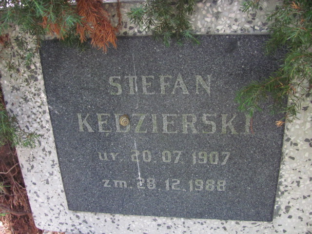 Stefan KĘDZIERSKI 1907 Gdynia - Grobonet - Wyszukiwarka osób pochowanych