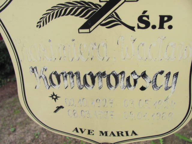 Wacław KOMOROWSKI 1924 Gdynia - Grobonet - Wyszukiwarka osób pochowanych