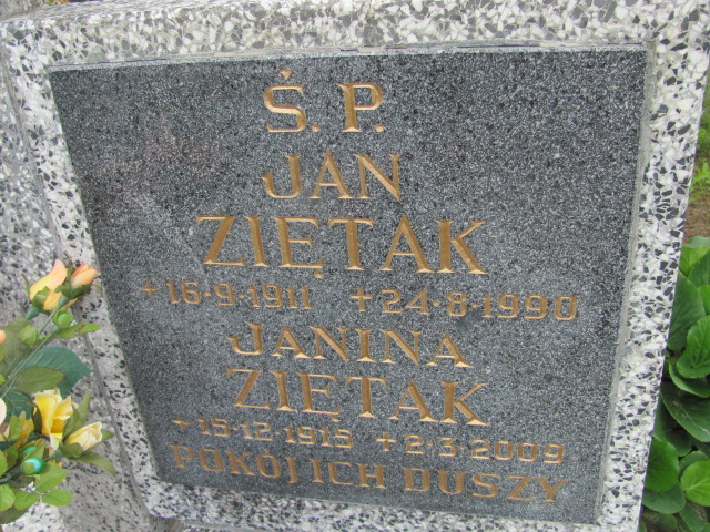 Janina ZIĘTAK 1915 Gdynia - Grobonet - Wyszukiwarka osób pochowanych