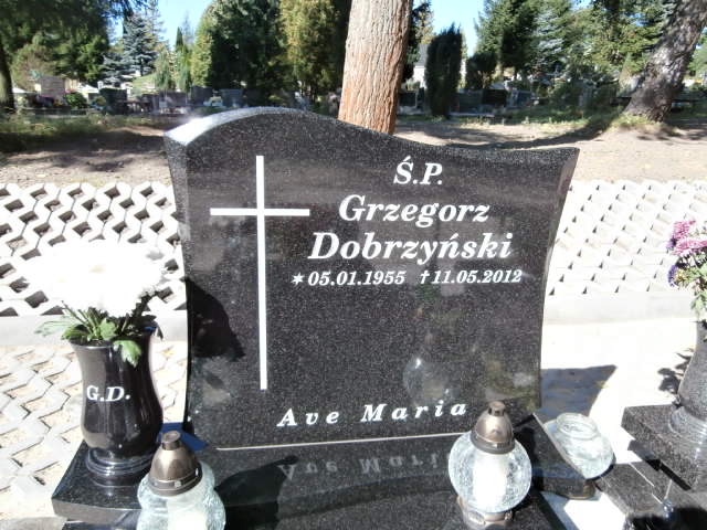 Grzegorz Waldemar DOBRZYŃSKI 1955 Gdynia - Grobonet - Wyszukiwarka osób pochowanych