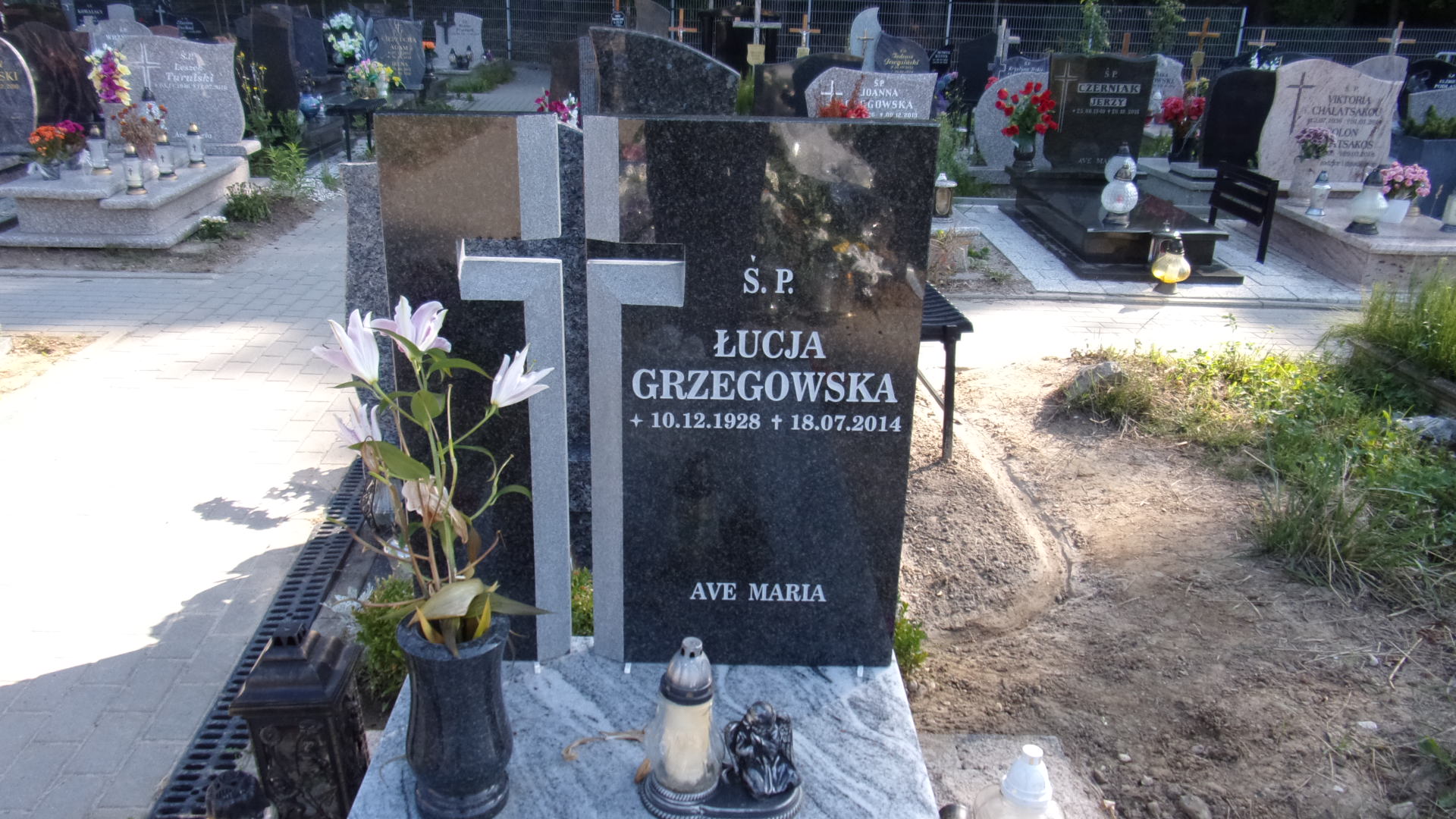 Łucja GRZEGOWSKA 1928 Gdynia - Grobonet - Wyszukiwarka osób pochowanych