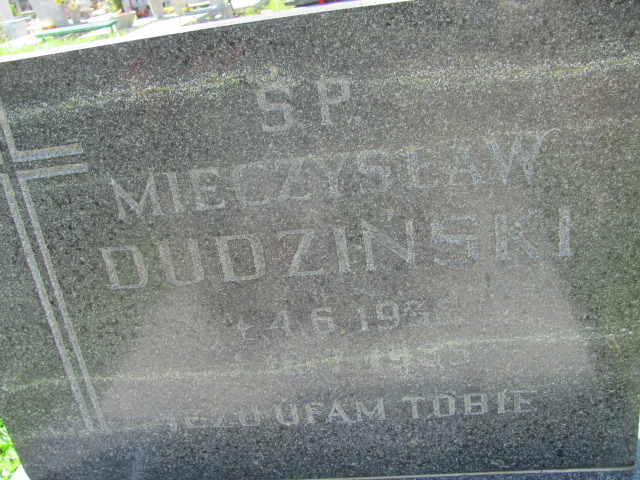Mieczysław DUDZIŃSKI 1937 Gdynia - Grobonet - Wyszukiwarka osób pochowanych