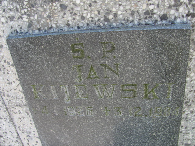 Jan KIJEWSKI 1926 Gdynia - Grobonet - Wyszukiwarka osób pochowanych