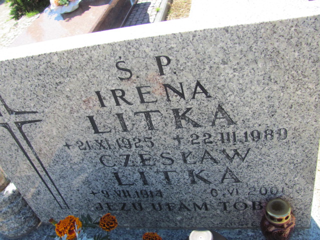 Irena LITKA 1925 Gdynia - Grobonet - Wyszukiwarka osób pochowanych