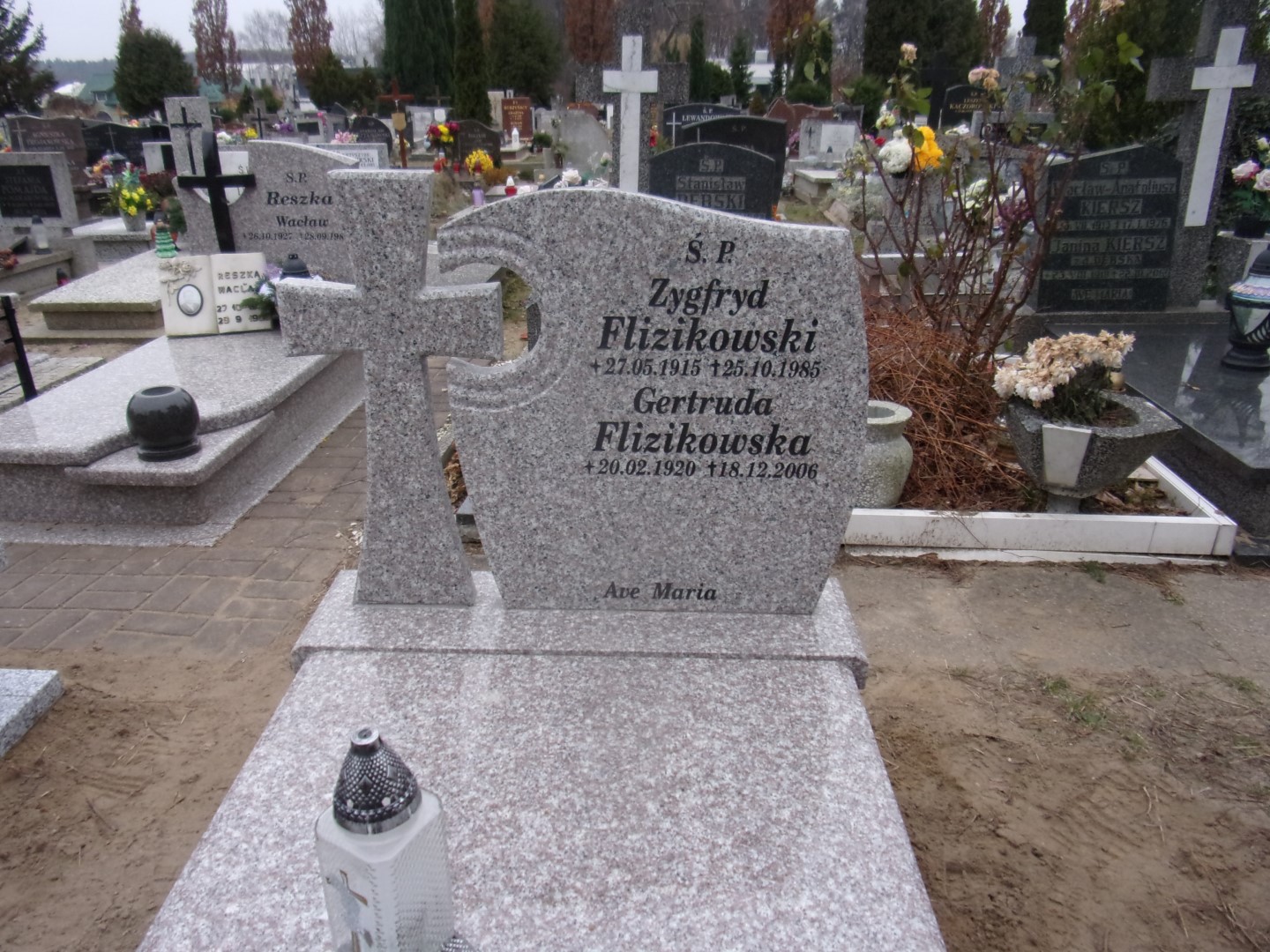 Gertruda FLIZIKOWSKA 1920 Gdynia - Grobonet - Wyszukiwarka osób pochowanych