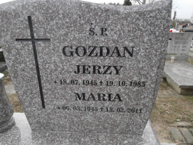 Jerzy GOZDAN 1945 Gdynia - Grobonet - Wyszukiwarka osób pochowanych