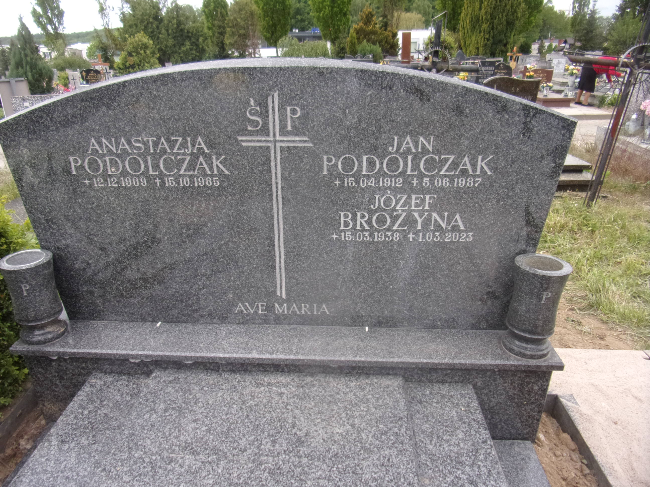 Anastazja PODOLCZAK 1905 Gdynia - Grobonet - Wyszukiwarka osób pochowanych