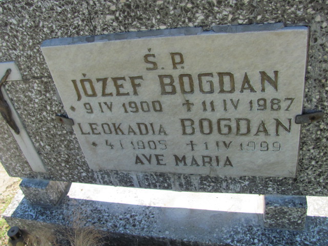 Leokadia BOGDAN 1905 Gdynia - Grobonet - Wyszukiwarka osób pochowanych
