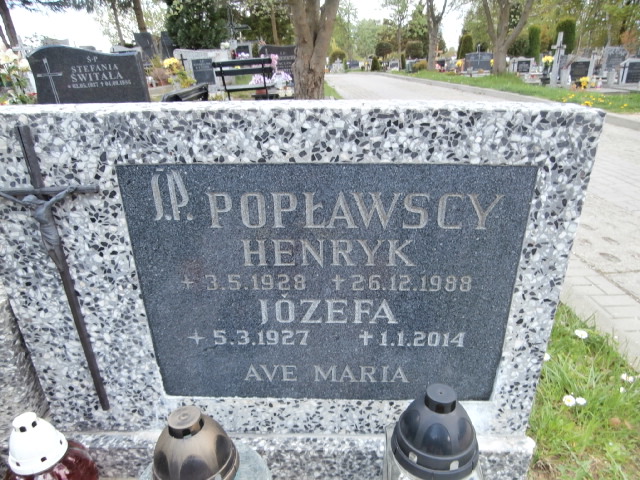 Henryk POPŁAWSKI 1928 Gdynia - Grobonet - Wyszukiwarka osób pochowanych