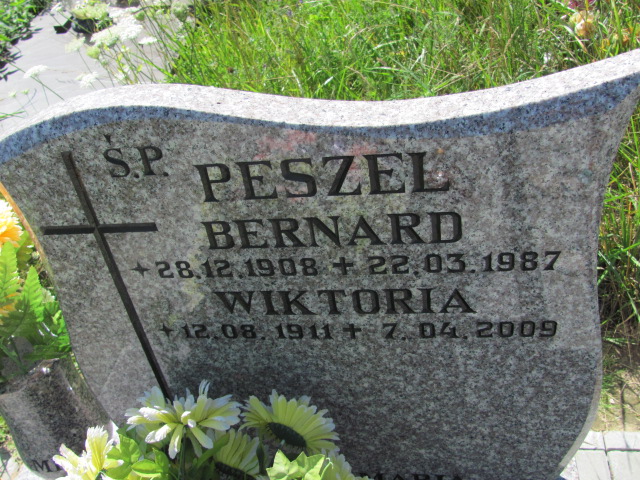 Bernard PESZEL 1908 Gdynia - Grobonet - Wyszukiwarka osób pochowanych