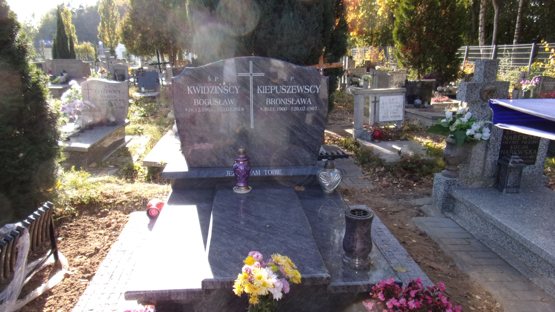 Grób BOGUSŁAW KWIDZIŃSKI