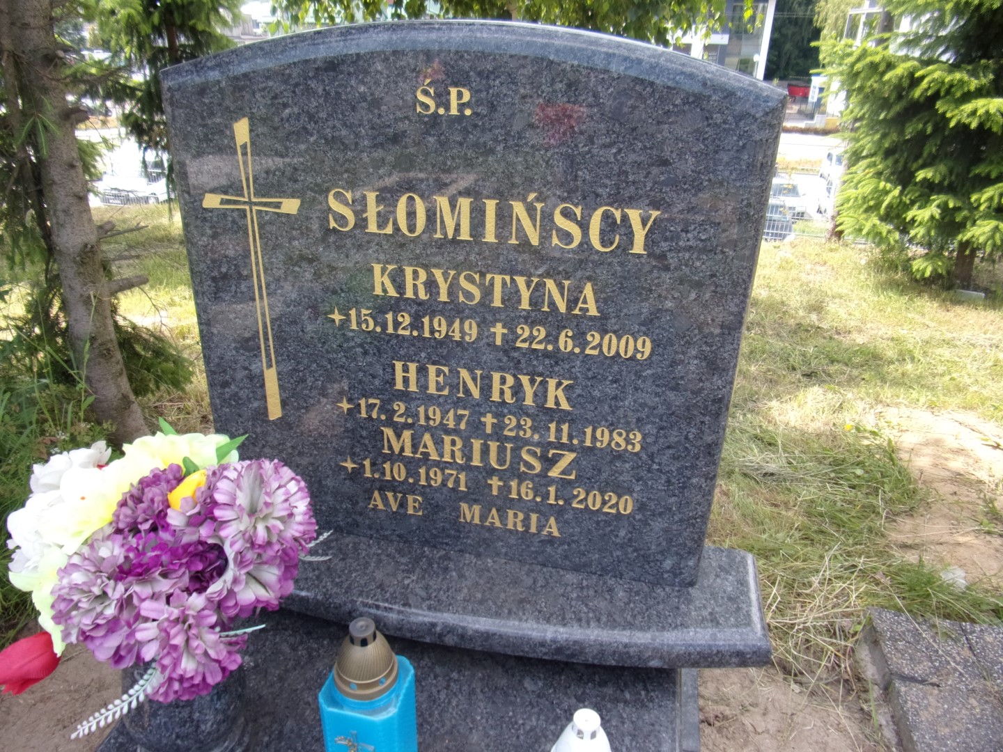 Krystyna SŁOMIŃSKA 1949 Gdynia - Grobonet - Wyszukiwarka osób pochowanych