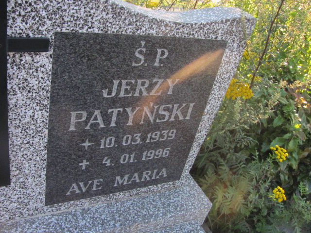 Jerzy PATYŃSKI 1939 Gdynia - Grobonet - Wyszukiwarka osób pochowanych