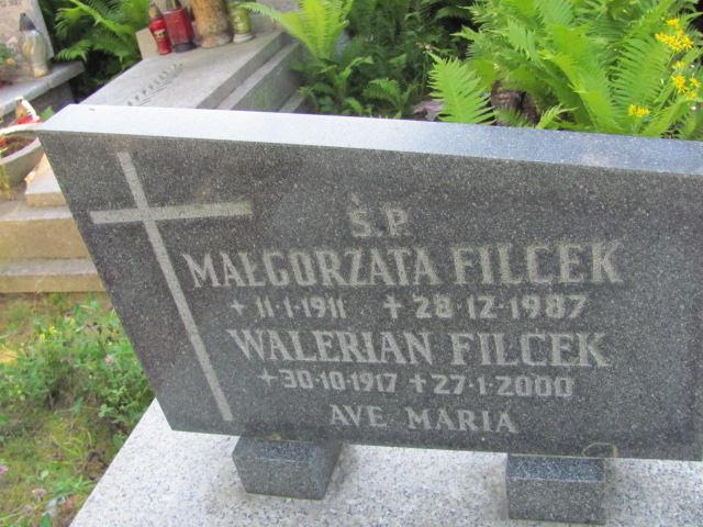 Małgorzata FILCEK 1911 Gdynia - Grobonet - Wyszukiwarka osób pochowanych