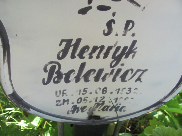 Henryk BELEWICZ 1932 Gdynia - Grobonet - Wyszukiwarka osób pochowanych