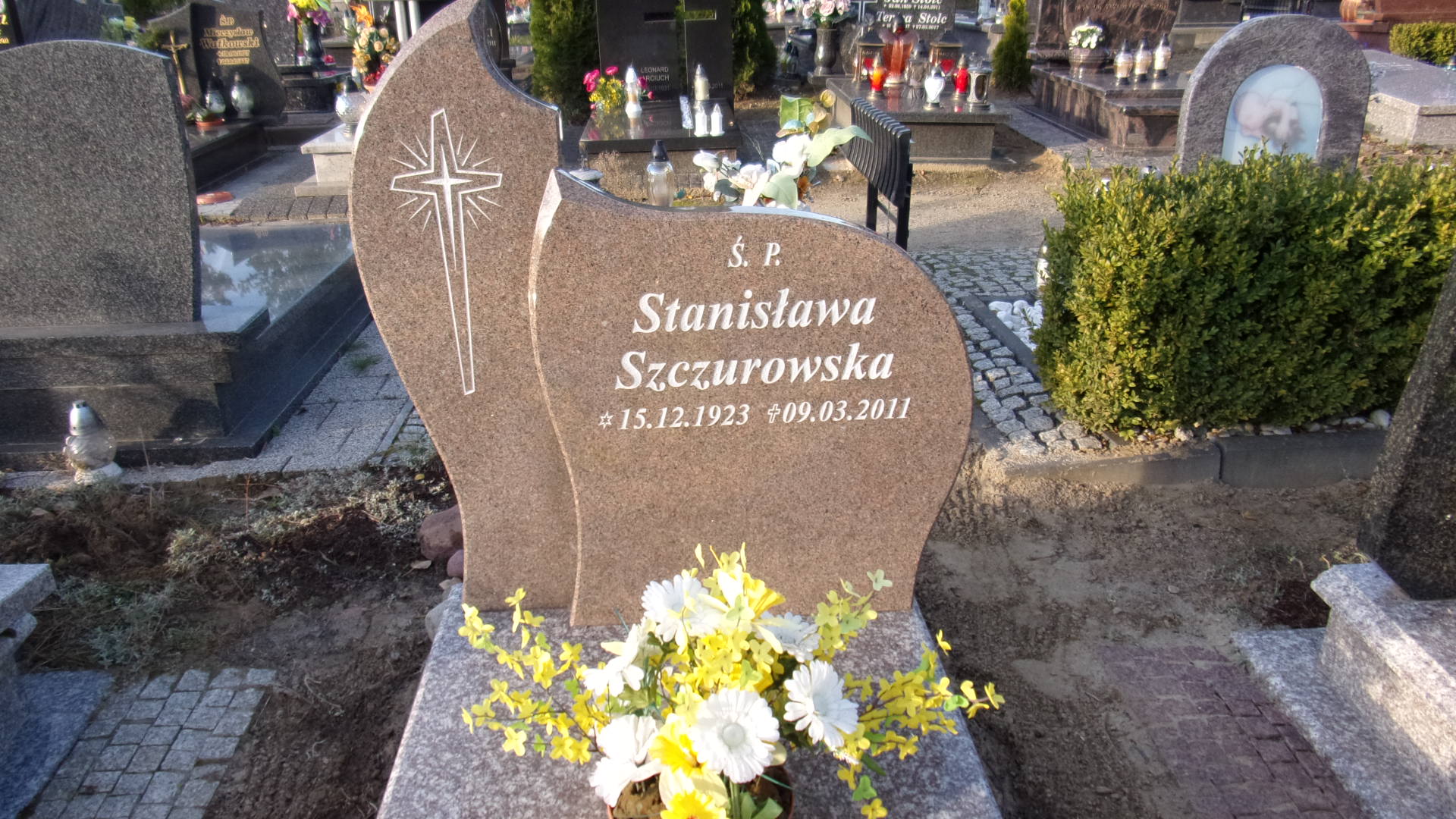 Stanisława SZCZUROWSKA 1923 Gdynia - Grobonet - Wyszukiwarka osób pochowanych