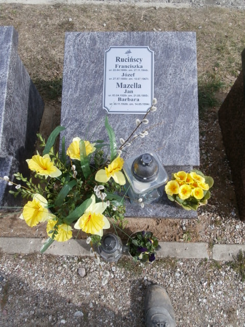 Franciszka RUCIŃSKA 1880 Gdynia - Grobonet - Wyszukiwarka osób pochowanych