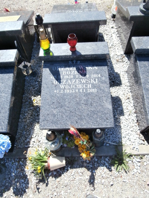 Bożenna ORZAŻEWSKA 1930 Gdynia - Grobonet - Wyszukiwarka osób pochowanych