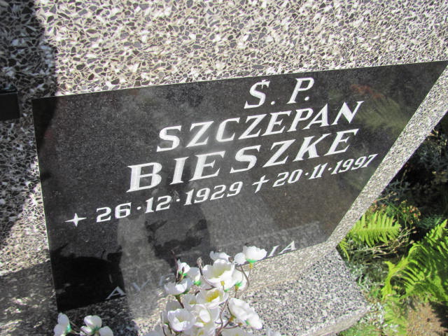SZZEPAN BIESZKE 1929 Gdynia - Grobonet - Wyszukiwarka osób pochowanych