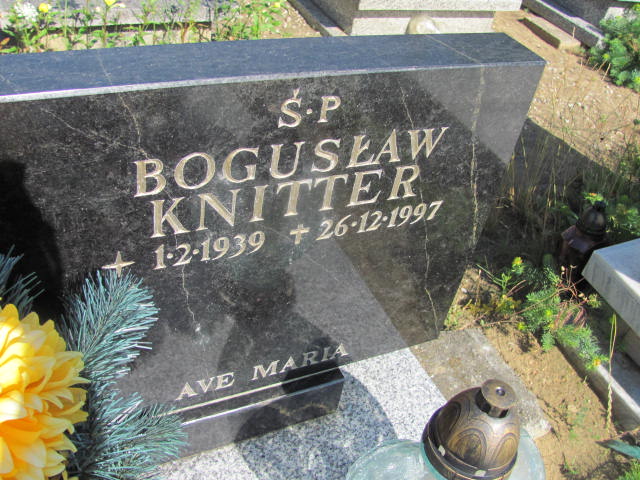 Bogusław KNITTER 1939 Gdynia - Grobonet - Wyszukiwarka osób pochowanych