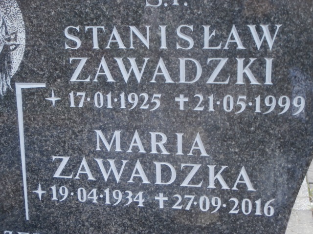 Stanisław ZAWADZKI 1925 Gdynia - Grobonet - Wyszukiwarka osób pochowanych