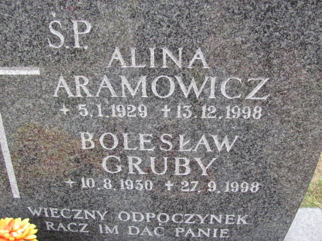 Alina ARAMOWICZ 1929 Gdynia - Grobonet - Wyszukiwarka osób pochowanych