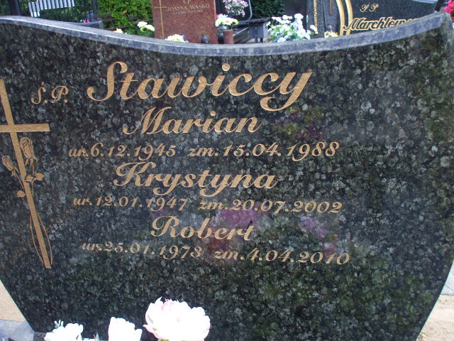 Krystyna STAWICKA 1947 Gdynia - Grobonet - Wyszukiwarka osób pochowanych