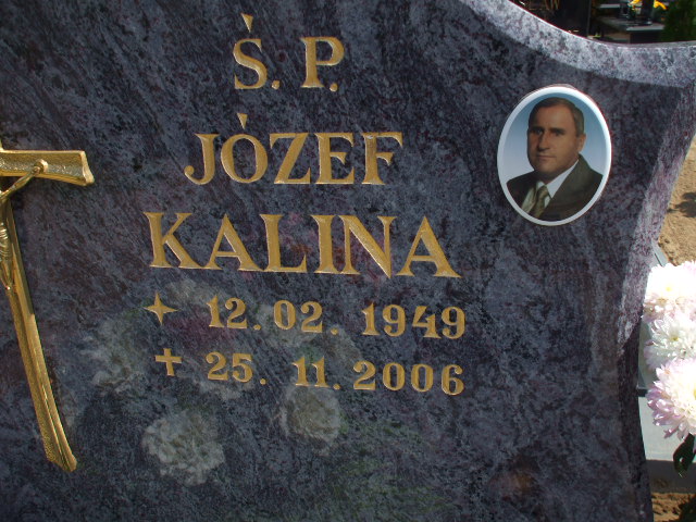 Józef KALINA 1949 Gdynia - Grobonet - Wyszukiwarka osób pochowanych