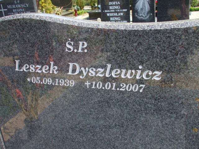 Leszek DYSZLEWICZ 1939 Gdynia - Grobonet - Wyszukiwarka osób pochowanych