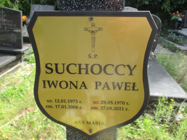 Iwona SUCHOCKA 1973 Gdynia - Grobonet - Wyszukiwarka osób pochowanych