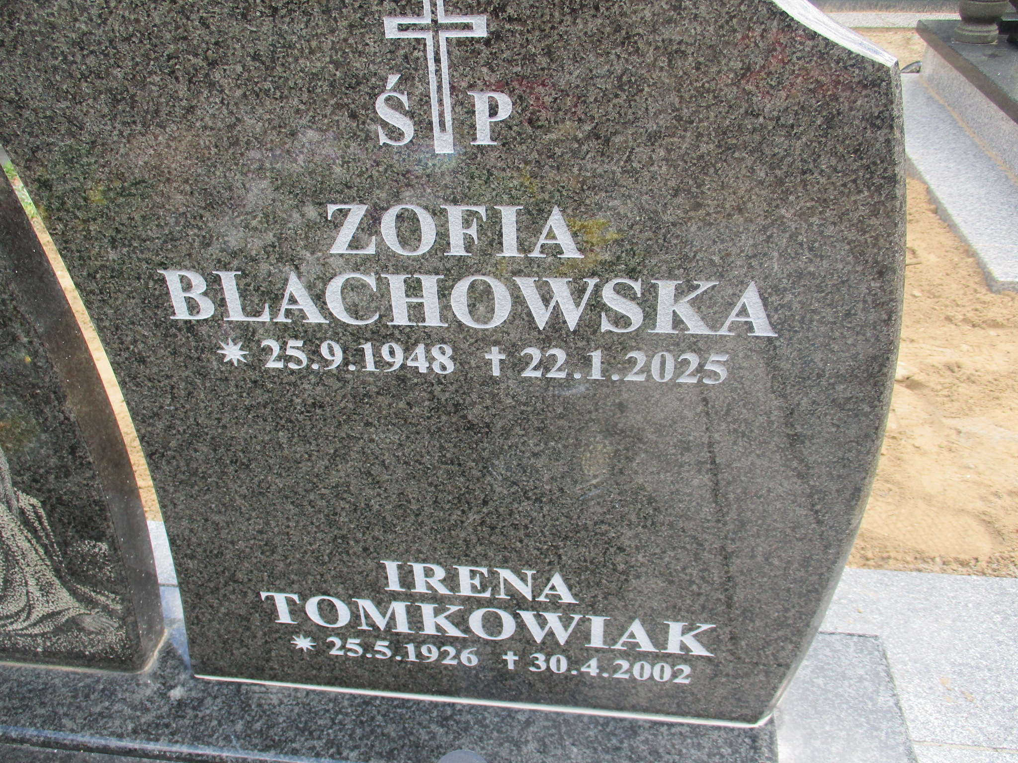 Irena Magdalena TOMKOWIAK 1926 Gdynia - Grobonet - Wyszukiwarka osób pochowanych