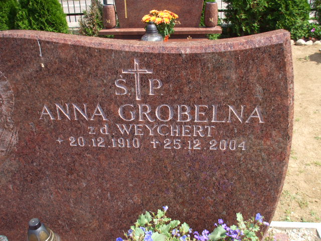 Anna GROBELNA 1910 Gdynia - Grobonet - Wyszukiwarka osób pochowanych