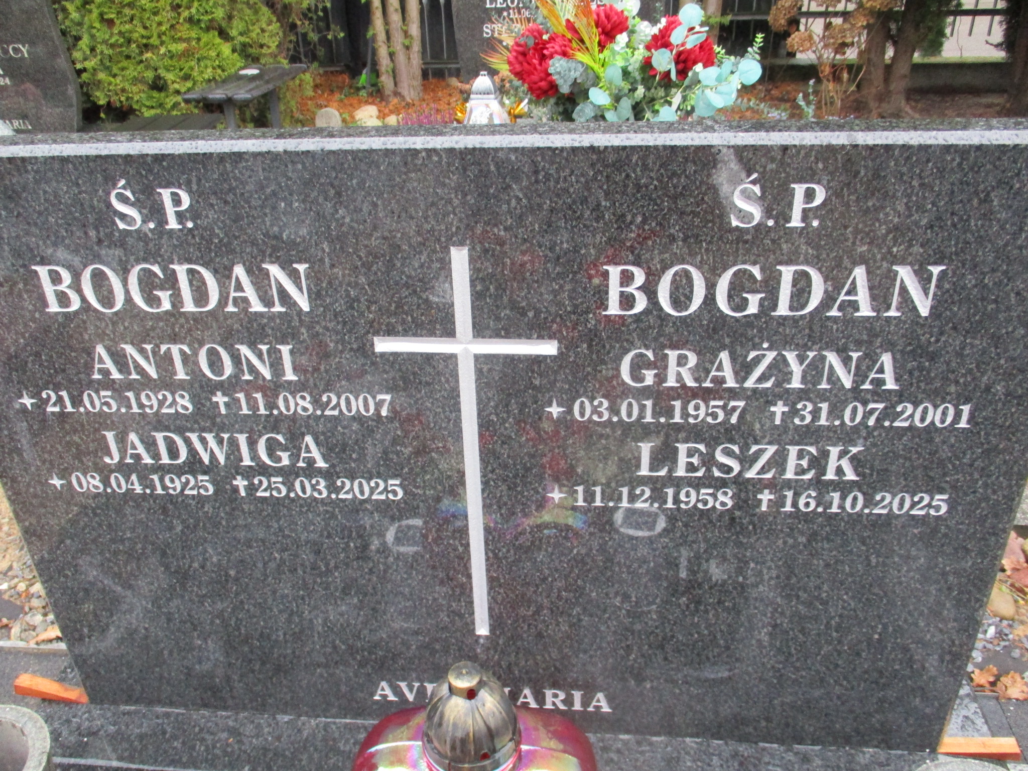 Antoni BOGDAN 1928 Gdynia - Grobonet - Wyszukiwarka osób pochowanych
