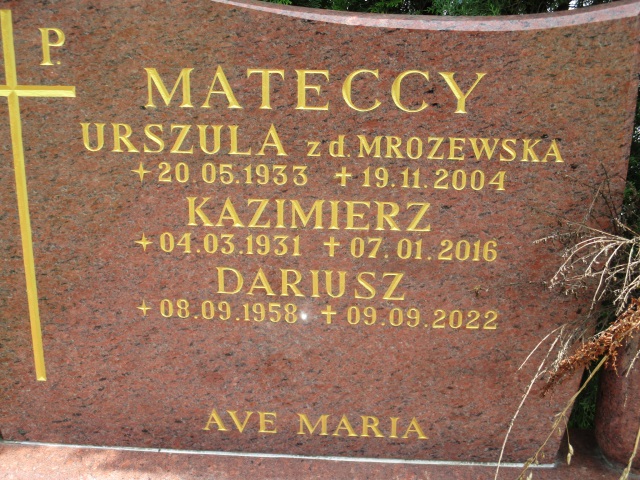 Kazimierz MATECKI 1931 Gdynia - Grobonet - Wyszukiwarka osób pochowanych