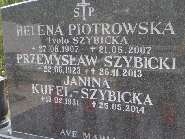 Helena PIOTROWSKA 1907 Gdynia - Grobonet - Wyszukiwarka osób pochowanych