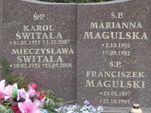 Franciszek MAGULSKI 1897 Gdynia - Grobonet - Wyszukiwarka osób pochowanych