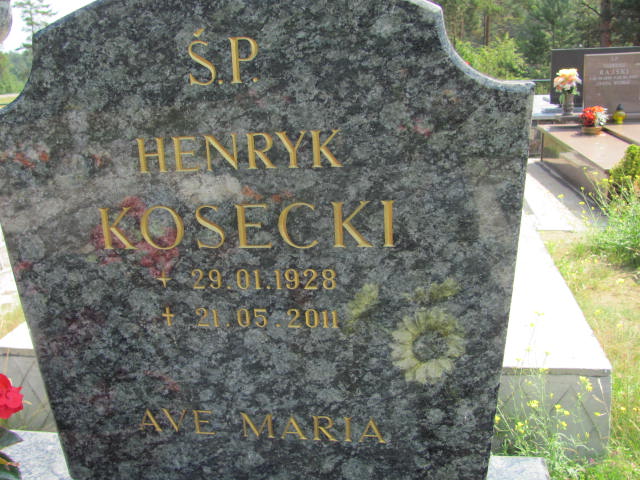 Henryk KOSECKI 1928 Gdynia - Grobonet - Wyszukiwarka osób pochowanych