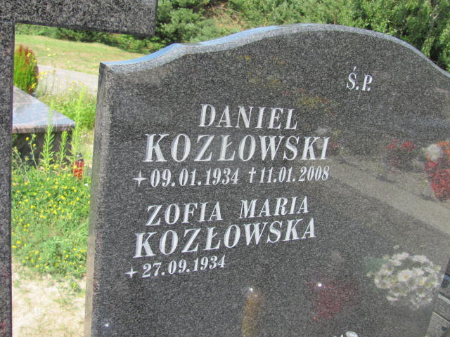Daniel KOZŁOWSKI 1934 Gdynia - Grobonet - Wyszukiwarka osób pochowanych