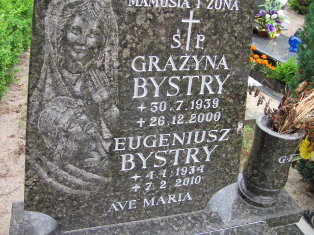 Grażyna Marta BYSTRY 1939 Gdynia - Grobonet - Wyszukiwarka osób pochowanych