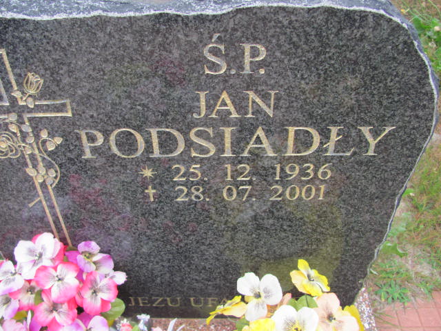 Jan PODSIADŁY 1936 Gdynia - Grobonet - Wyszukiwarka osób pochowanych