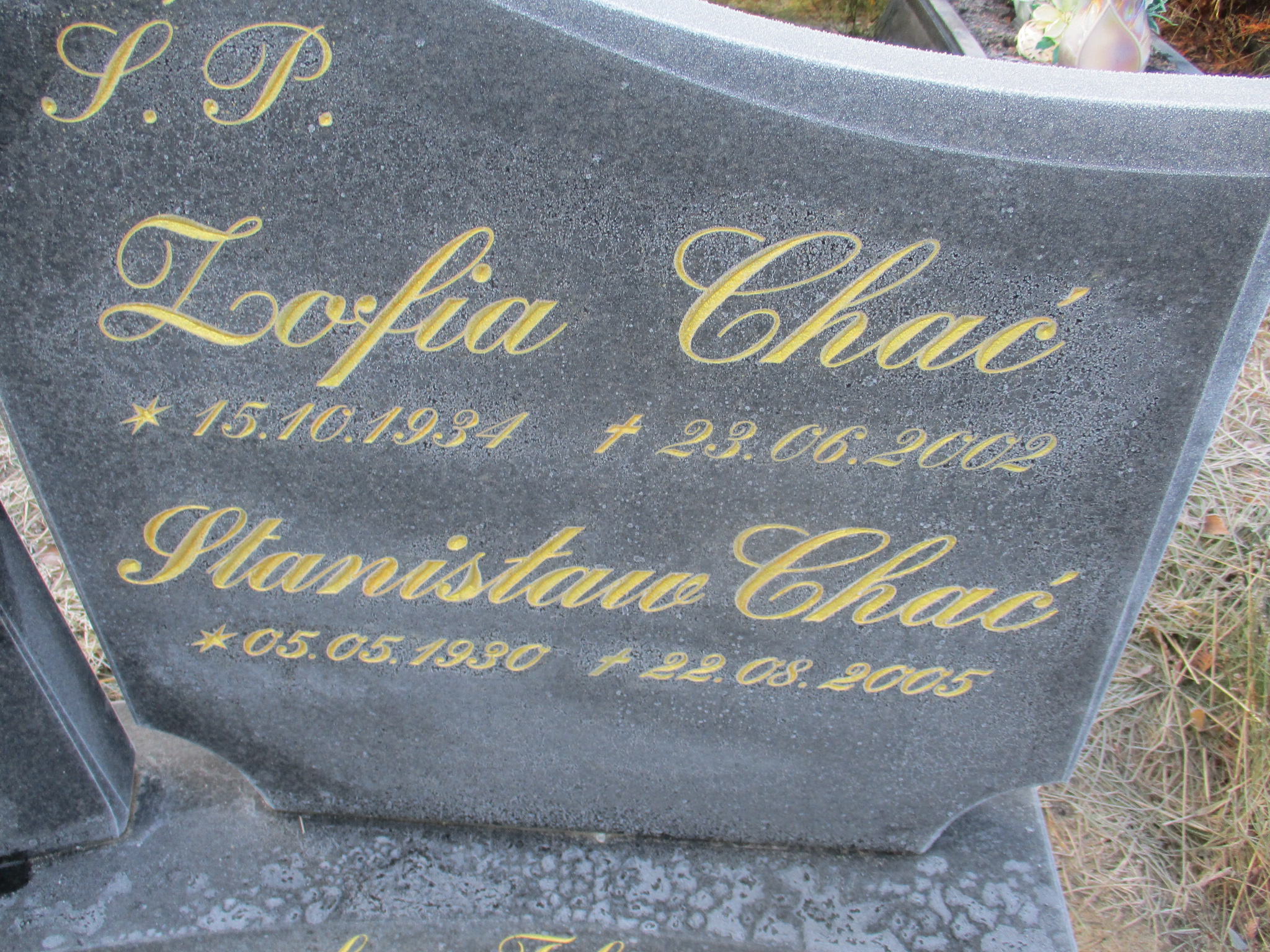 Zofia CHAĆ 1934 Gdynia - Grobonet - Wyszukiwarka osób pochowanych