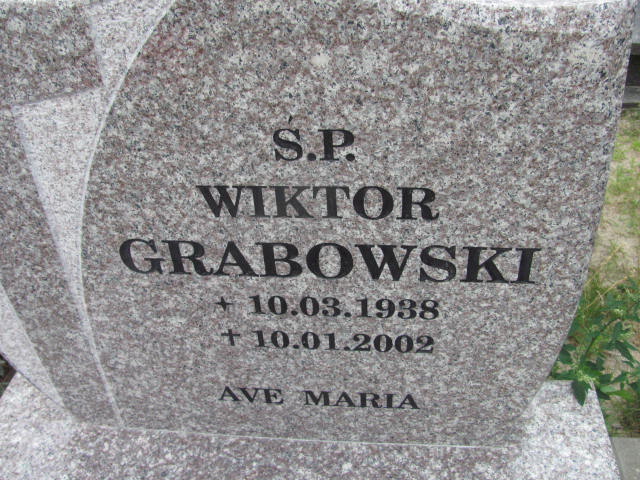 Wiktor GRABOWSKI 1938 Gdynia - Grobonet - Wyszukiwarka osób pochowanych