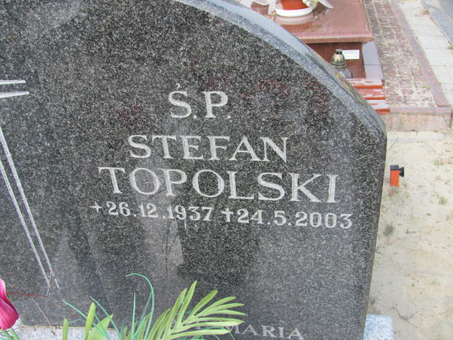 Stefan TOPOLSKI 1937 Gdynia - Grobonet - Wyszukiwarka osób pochowanych