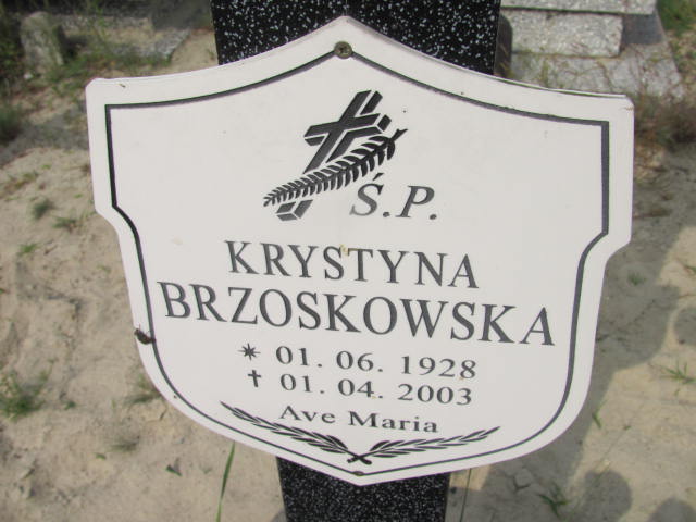Krystyna BRZOSKOWSKA 1928 Gdynia - Grobonet - Wyszukiwarka osób pochowanych