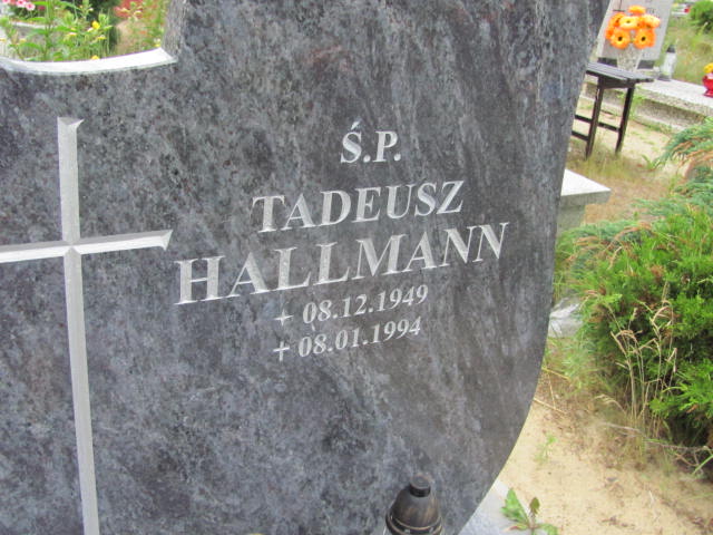 Tadeusz HALLMANN 1949 Gdynia - Grobonet - Wyszukiwarka osób pochowanych