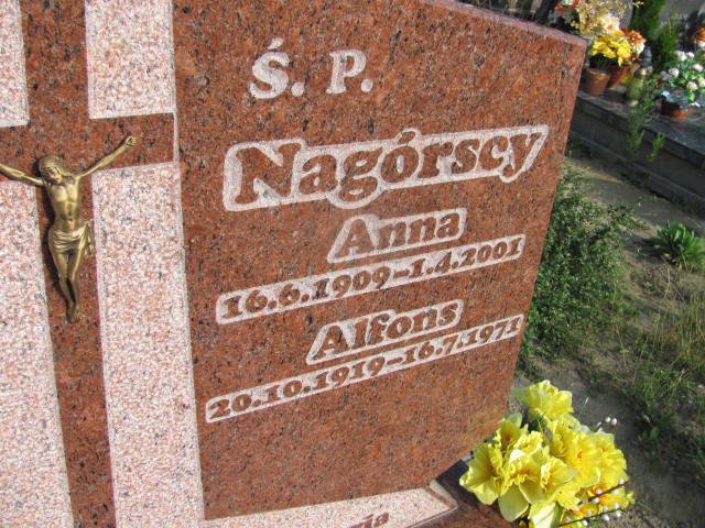 Anna NAGÓRSKA 1916 Gdynia - Grobonet - Wyszukiwarka osób pochowanych