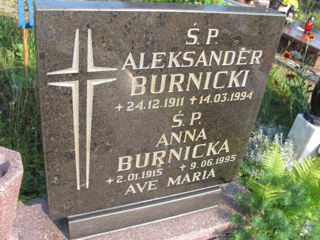 Aleksander BURNICKI 1911 Gdynia - Grobonet - Wyszukiwarka osób pochowanych