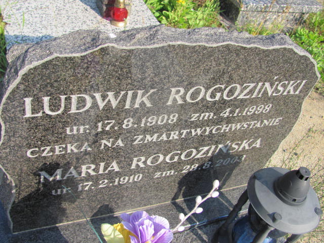Ludwik ROGOZIŃSKI 1908 Gdynia - Grobonet - Wyszukiwarka osób pochowanych