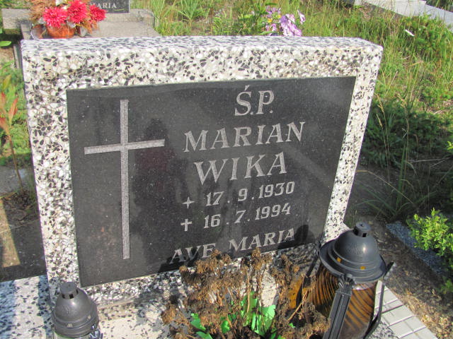 Marian WIKA 1930 Gdynia - Grobonet - Wyszukiwarka osób pochowanych